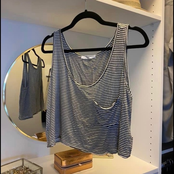 Project social t crop stripe tank - Picture 2 of 2